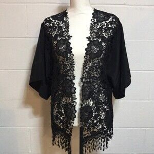 Kate & Mallory Lace Shrug - NWOT Sm.